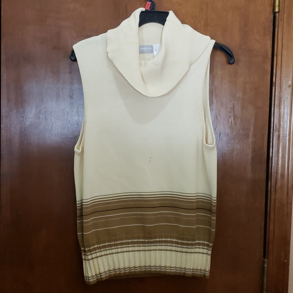 Liz Claiborne Large Sweater top w/short sleeves - Picture 8 of 12